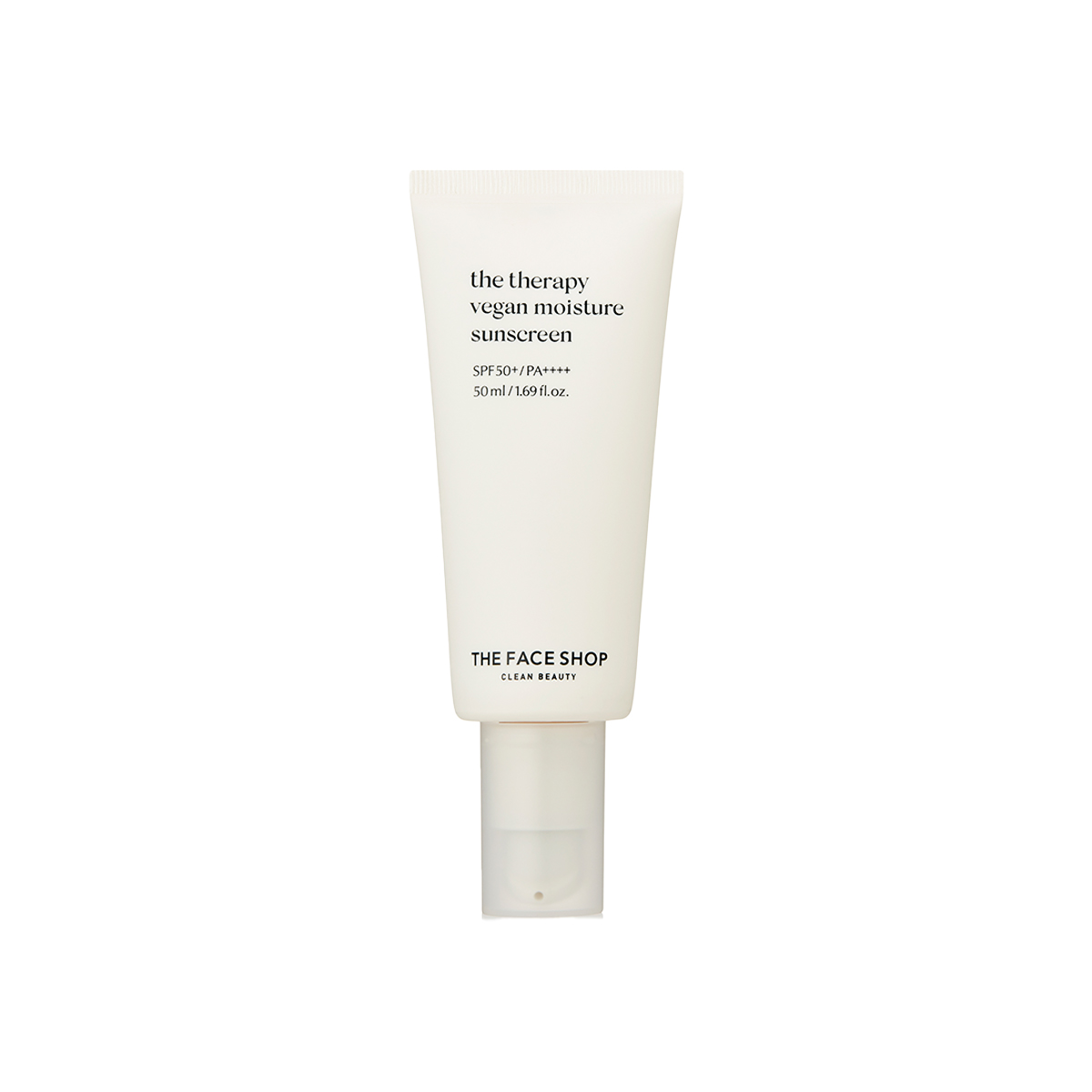 The Therapy Vegan Moisturizing Sun Serum SPF50+ PA++++ 50ml - Skin Care Sunscreen, No Whitecast weightless