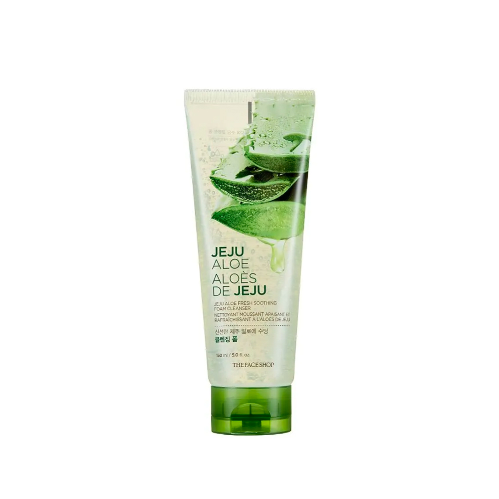 Jeju Aloe Fresh Soothing Foam Cleanser