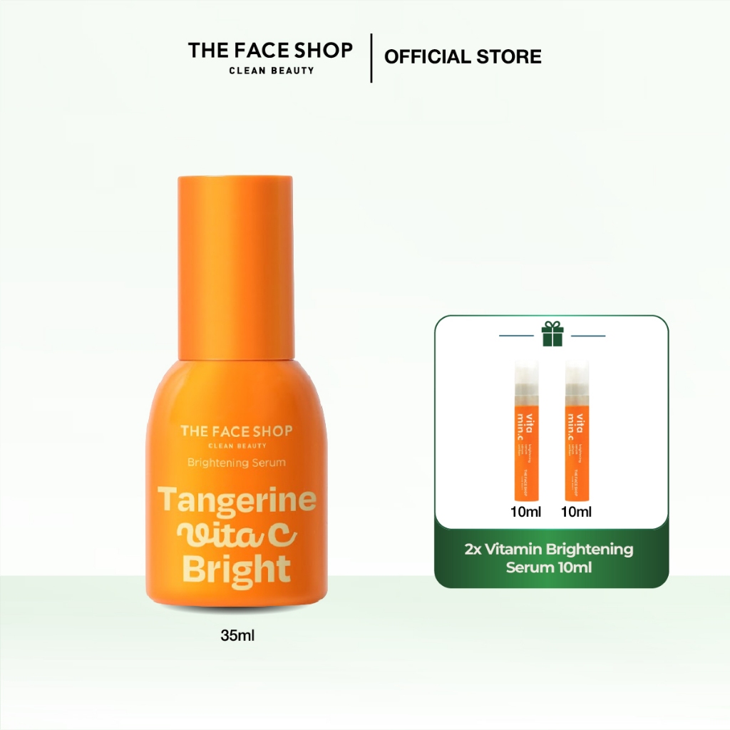 [BUNDLE DEAL] TFS Tangerine Vita C Brightening Serum + Gift