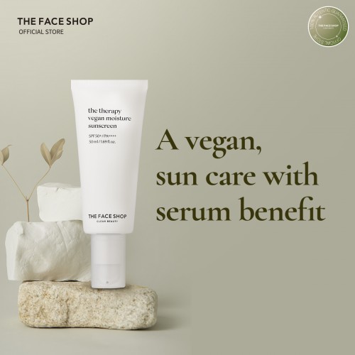 The Therapy Vegan Moisturizing Sun Serum SPF50+ PA++++ 50g