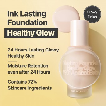 INK LASTING FOUNDATION HEALTHY GLOW V201