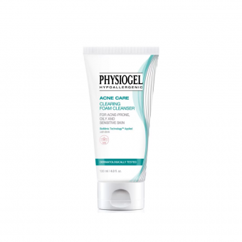 Physiogel Acne Care Clearing Foam Cleanser 120ml - for Oily & Sensitive Skin