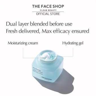 The Therapy Vegan Moisture Blending Cream Mini 30ml - Facial Soothing Cream for Cooling & Hydrating & Firming The Therapy Vegan Moisture Blending Cream Mini 30ml - Facial Soothing Cream for Cooling & Hydrating & Firming
