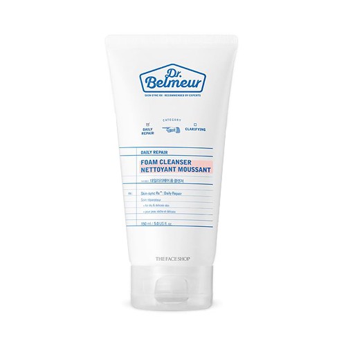 Dr Belmeur Daily Repair Foam Cleanser