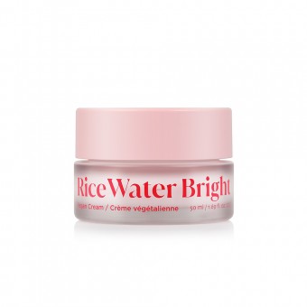 THE FACE SHOP Rice Water Bright Vegan Moisturizer Hydrating Cream 50ml - Moisturizing Cream; Suitable for Dry Skin