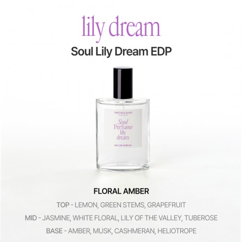 Soul Secret Perfume 30ml - Lily Dream (Floral Amber)