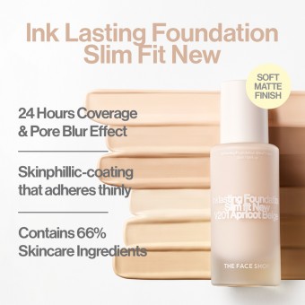 INK LASTING FOUNDATION SLIM FIT NEW V203 15ML