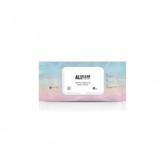 All Clear Micellar Cleansing Water Wipes 40 Sheets