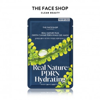 Real Nature Plus Mask Green Caviar PDRN HYALU Real Nature Plus Mask Green Caviar PDRN HYALU