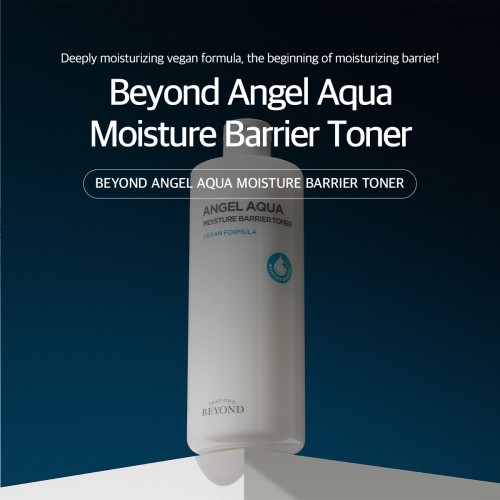 BEYOND Angel Aqua Moisture Barrier Toner 500ml - Supersize Vegan Moisture Calming Toner with Hyaluronic Acid