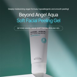 BEYOND Angel Aqua Soft Facial Peeling Gel (1+1) [100ml + 100ml] - Mild Exfoliant to Remove Dead Skin Cells for Smooth Resurfaced Skin Texture