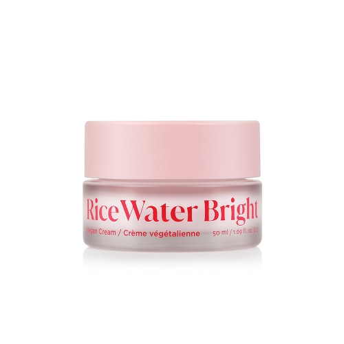 THE FACE SHOP Rice Water Bright Vegan Moisturizer Hydrating Cream 50ml - Moisturizing Cream; Suitable for Dry Skin