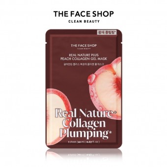 Real Nature Plus Mask Peach Collagen Real Nature Plus Mask Peach Collagen