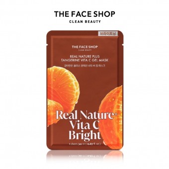 Real Nature Plus Mask Tangerine Vitamin C Real Nature Plus Mask Tangerine Vitamin C